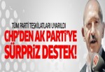 CHP'den AK Parti'ye sürpriz destek