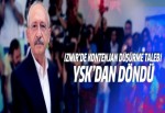 CHP'nin kontenjan teklifi YSK'dan geri döndü