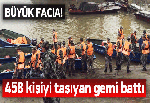 Çin'de gemi faciası: 446 yolcu kayıp