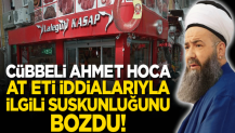 Cübbeli Ahmet Hoca’dan "at eti" iddialarına yalanlama!