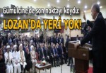 Cumhurbaşkanı Erdoğan Gümülcine'de