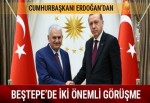 Cumhurbaşkanı Erdoğan'dan Beştepe'de iki önemli görüşme