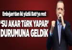 Cumhurbaşkanı Erdoğan'dan önemli açıklamalar.