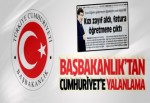 Cumhuriyet'in haberi yalanlandı