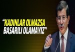 Davutoğlu cinsiyet eşitliği oturumunda konuştu