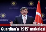 Davutoğlu: Erdoğan'ınki eşi benzeri görülmemiş yürekli bir adım