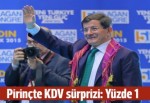 Davutoğlu: Pirinçte KDV yüzde 1 olacak