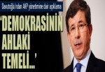 Davutoğlu: Yürütme hesap verebilir olmalıdır