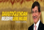 Davutoğlu'ndan borçlu belediyelere müjde