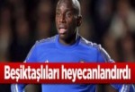 Demba Ba, Beşiktaşlıları heyecanlandırdı