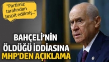 Devlet Bahçeli’nin öldüğü iddiasına MHP'den açıklama geldi