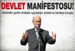 Devlet Bahçeli'den devlet vurgusu