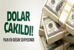 Dolar 2014 yılının en düşük seviyesine geriledi