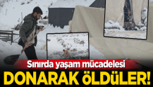 Donarak öldüler! Sınırdaki mülteciler yaşam mücadelesi veriyor