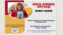 Doret Habib, “Mavi Çileğin Sırrı”nı Burgazada’nın ardından Büyükada’da anlatacak! Doret Habib, “Mavi Çileğin Sırrı” okurlarıyla Büyükada’da buluşacak