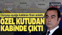 Dünyayı ayağa kaldıran firarı özel uçağın hostesi anlattı: Carlos Ghosn için Dubai'den özel sandık....