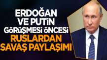 Edoğan ve Putin görüşmesi öncesi Ruslardan Osmanlı-Rus savaşı paylaşımı