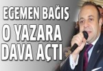 Egemen Bağış, Baransu'ya dava açtı