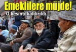 Emeklilere müjde! O kesinti artık...