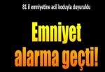 Emniyet’te PKK alarmı