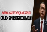 Erdoğan: ABD Gülen'i sınır dışı etmeli