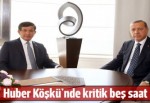 Erdoğan-Davutoğlu görüşmesi sona erdi