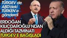 Erdoğan Kılıçdaroğlu’ndan aldığı tazminatı TÜRGEV’e bağışladı