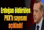 Erdoğan öldürülen PKK'lı sayısını açıkladı