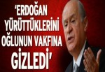 ‘Erdoğan yürüttüklerini oğlunun vakfına gizledi’