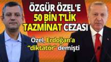 Erdoğan'a diktatör göndermesi yapan Özgür Özel'e tazminat davası