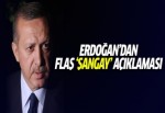 Erdoğan'dan flaş 'Şangay' açıklaması