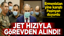 Ermenistan yine karıştı, Paşinyan duyurdu: Genelkurmay Başkanı ikinci kez görevden alındı!