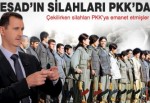 Esad çekilirken silahlarını PKK'ya bıraktı!