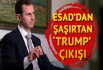 Esad'dan şaşırtan 'Trump' çıkışı!