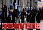 Esed güçleri çocukları katletti