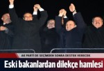 Eski Bakanlardan dilekçe hamlesi