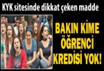 Eylemci öğrenciye kredi yok!