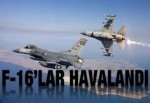 F-16'lar havalandı