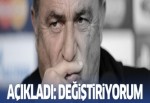 Fatih Terim: Milli Takım kadrosu değişecek