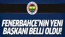 Fenerbahçe'nin yeni başkanı belli oldu!