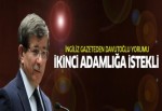 Financial Times: Davutoğlu ikinci adamlığa istekli