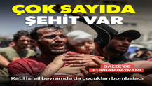 Gazze'de Kurban Bayramı: Katil İsrail bayramda da çocukları bombaladı çok sayıda şehit var