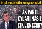 Gezi, AK Parti'nin oylarını etkiler mi?