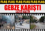 Geziye Gebze'de polis müdahalesi