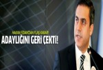 Hakan Fidan milletvekili adaylığını geri çekti!