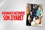 Hastane odasında Kayahan'a son ziyaret