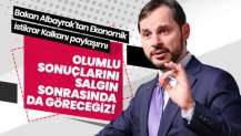 Hazine ve Maliye Bakanı Berat Albayrak'tan 'Ekonomik İstikrar Kalkanı' paylaşımı