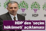 HDP: Seçim hükümetinde sorumluluktan kaçınmayız