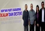 HDP'nin parti kararına Öcalan'dan destek