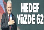 Hedef yüzde 62.